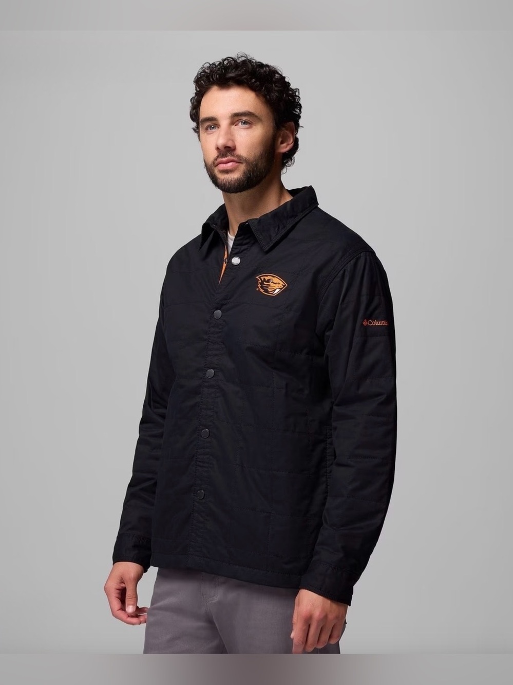 CLG Campus Roam™ Quilted Shirt Jacket Oregon State Beavers NWT $120 Size XL